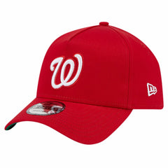Washington Nationals Team Color A-Frame 9FORTY Adjustable Hat Red