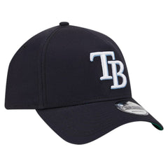 Tampa Bay Rays Team Color A-Frame 9FORTY Adjustable Hat Navy