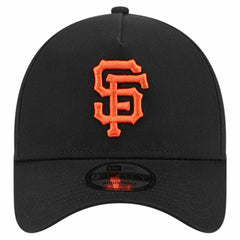 San Francisco Giants Team Color A-Frame 9FORTY Adjustable Hat Black