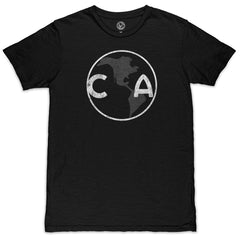 Club America 1863FC Mono Crest Slub T-Shirt - Black for sale