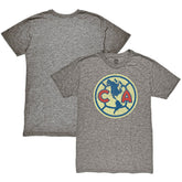 Club America 1863FC Color Crest Twisted Tri-Blend Slub T-Shirt - Heather Gray cheap