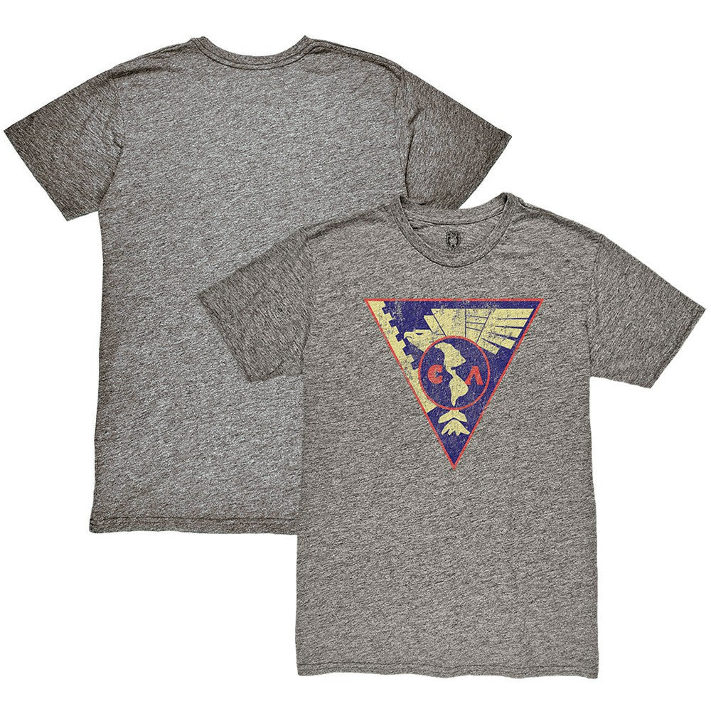 Club America 1863FC Retro Crest Twisted Tri-Blend Slub T-Shirt Discount - Heather Gray