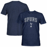 Tottenham Hotspur 1863FC Wordmark Twisted Tri-Blend Slub T-Shirt Sale - Heather Navy