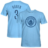 Rúben Dias Manchester City 1863FC Player Name & Number Twisted Tri-Blend Slub T-Shirt Discount - Sky Blue