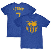 Ferran Torres Barcelona 1863FC Player Name & Number Twisted Tri-Blend Slub T-Shirt on sale - Heather Royal