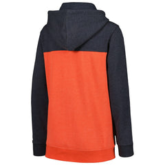 Houston Astros Women's Color Block Full-Zip Hoodie Jacket Navy