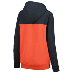 San Francisco Giants Women's Color Block Full-Zip Hoodie Jacket Black