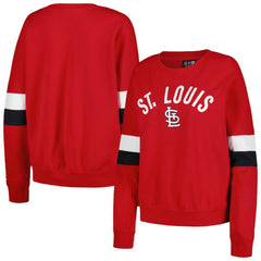 St. Louis Cardinals Women's Game Day Crew Pullover Sweatshirt Red