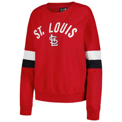 St. Louis Cardinals Women's Game Day Crew Pullover Sweatshirt Red