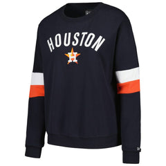 Houston Astros Women's Game Day Crew Pullover Sweatshirt Navy
