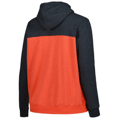 San Francisco Giants Women's Plus Size Color Block Full-Zip Hoodie Black