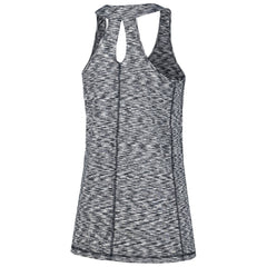 Milwaukee Brewers Women's Space Dye Keyhole Back Tank Top Navy