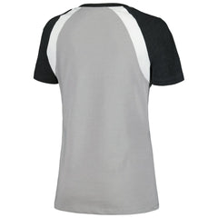 Chicago White Sox Women's Heathered Raglan V-Neck T-Shirt Gray