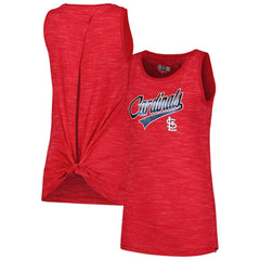 St. Louis Cardinals Women's Space-Dye Active Tank Top Red