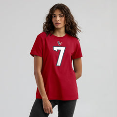 C.J. Stroud Houston Texans Women's Player Name & Number T-Shirt - Red cheap