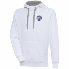 Manchester City Takeover Pullover Hoodie - White on sale