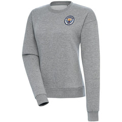 Manchester City Women's Takeover Crewneck Pullover Sweatshirt - Heather Gray outlet