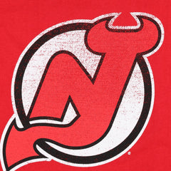 New Jersey Devils Profile Women's Plus Size Distressed Printed Name & Number Long Sleeve T-Shirt - Red T-shirts