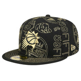 Phoenix Suns 59FIFTY Day Allover Print Stencil Fitted Hat - Black outlet