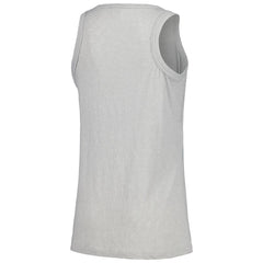 Miami Marlins Soft as a Grape Women's Gauze High Neck Tank Top Gray