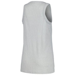 Colorado Rockies Soft as a Grape Women's Gauze High Neck Tank Top Gray