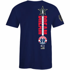 Washington Wizards FISLL x Black History Collection Unisex T-Shirt - Navy shop