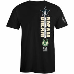 Milwaukee Bucks FISLL x Black History Collection Unisex T-Shirt - Green discount