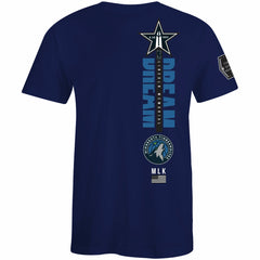 Minnesota Timberwolves FISLL x Black History Collection Unisex T-Shirt - Navy outlet