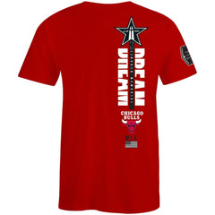 Chicago Bulls FISLL x Black History Collection Unisex T-Shirt - Red outlet