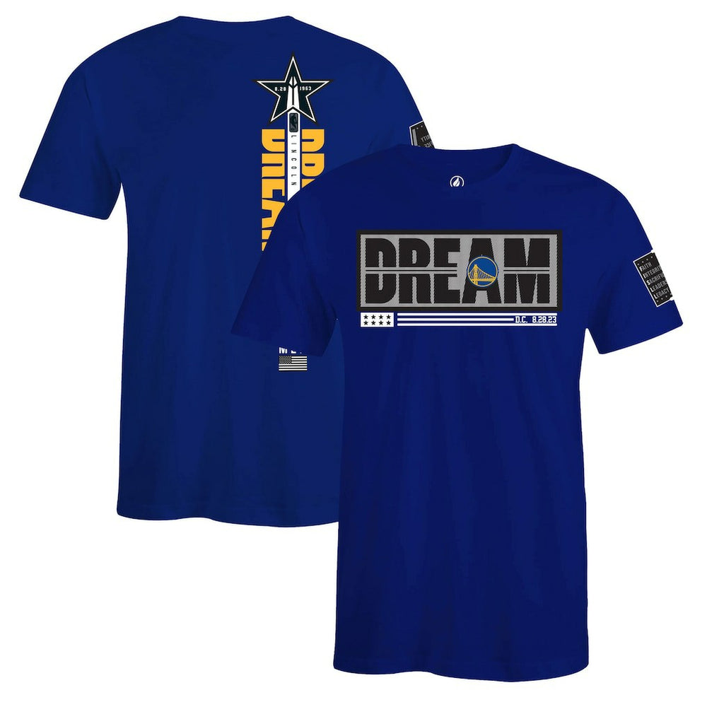 Golden State Warriors FISLL x Black History Collection Unisex T-Shirt - Royal shop