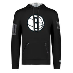 Brooklyn Nets FISLL x Black History Collection Unisex Pullover Hoodie - Black outlet