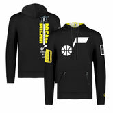 Utah Jazz FISLL x Black History Collection Unisex Pullover Hoodie - Black for sale
