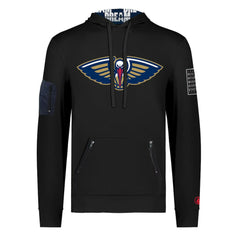 New Orleans Pelicans FISLL x Black History Collection Unisex Pullover Hoodie - Black for sale