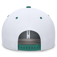 Los Angeles Angels Bicoastal Two-Tone Pro Performance Snapback Hat White/Green