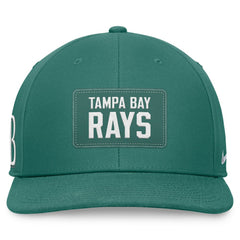 Tampa Bay Rays Bicoastal Pro Performance Snapback Hat Green
