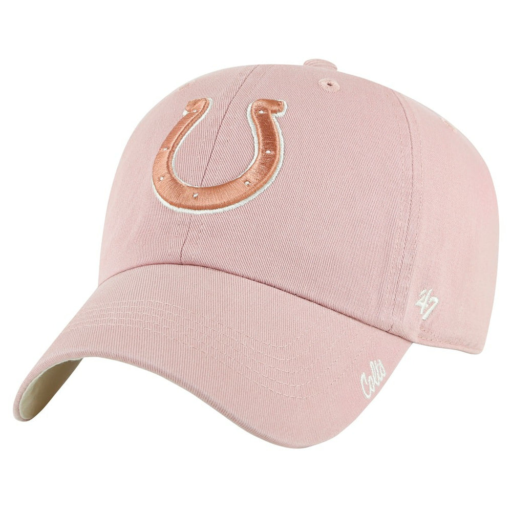 Indianapolis Colts '47 Women's Ballpark Cheer Dusty Rose Clean Up Adjustable Hat - Pink on sale