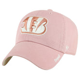Cincinnati Bengals '47 Women's Ballpark Cheer Dusty Rose Clean Up Adjustable Hat - Pink for sale