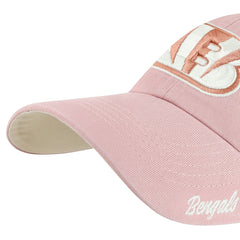 Cincinnati Bengals '47 Women's Ballpark Cheer Dusty Rose Clean Up Adjustable Hat - Pink for sale