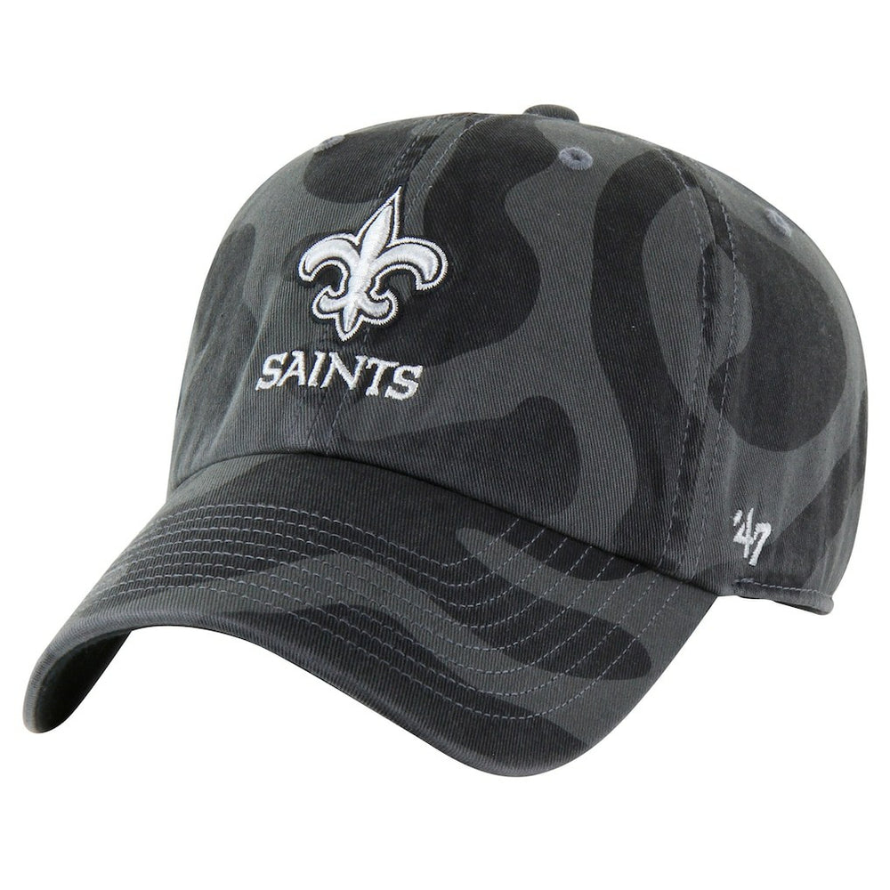 New Orleans Saints '47 Women's Freeform Clean Up Adjustable Hat - Charcoal sale