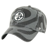 Pittsburgh Steelers '47 Women's Freeform Clean Up Adjustable Hat - Charcoal for sale