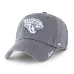 Jacksonville Jaguars '47 Women's Luminance Cheer Clean Up Adjustable Hat - Gray outlet