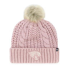 Jacksonville Jaguars '47 Women's Meeko Cuffed Knit Hat with Pom - Dusty Rose outlet