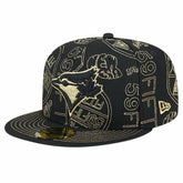 Toronto Blue Jays 59FIFTY Day Allover Fitted Hat Black