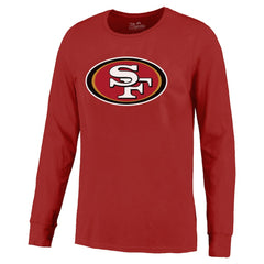 Brock Purdy San Francisco 49ers Majestic Threads Name & Number Long Sleeve T-Shirt - Scarlet on sale
