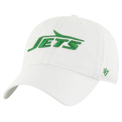 New York Jets '47 Classic Franchise Fitted Hat - White for sale