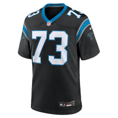 Rashard Lawrence Carolina Panthers Game Jersey - Black outlet