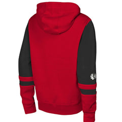 Chicago Blackhawks Youth Face Off Full-Zip Hoodie - Red Hoodies