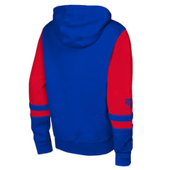 New York Rangers Youth Face Off Full-Zip Hoodie - Blue Hoodies