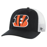 Cincinnati Bengals '47 Youth Trucker Adjustable Hat - Black/White sale