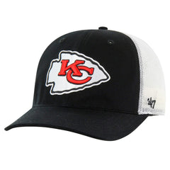 Kansas City Chiefs '47 Youth Trucker Adjustable Hat - Black/White on sale